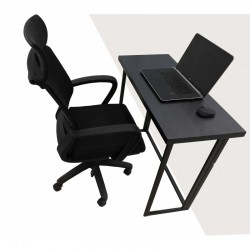 PORTABLE SMART LAPTOP STUDY TABLE (CT-OT-022-CHARCOAL BLACK)  price in pakistan
computer table for sale online pakistan Lahore