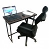 PORTABLE SMART FOLDING COMPUTER TABLE (CT-OT-022) BROWN