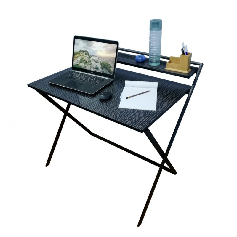 PORTABLE STUDY TABLE FOLDING BLACK (CT-OT-029-S-BL) | ComputerTable.pk
