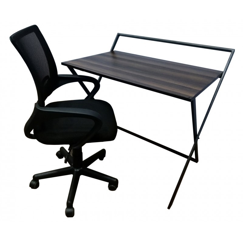 PORTABLE COMPUTER STUDY HOME OFFICE TABLE (CT-OT-029)-BROWN ...