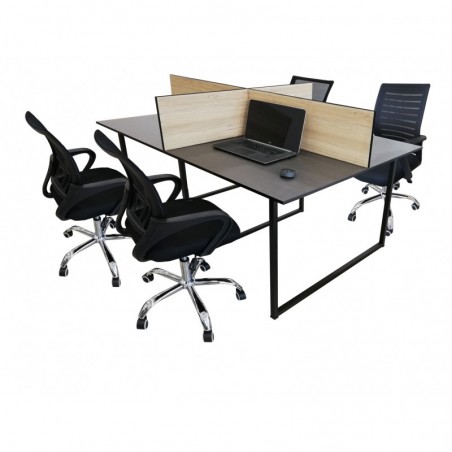 FOUR (4) PERSONS OFFICE WORK STATION (CT-OT-042)