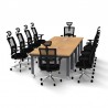 PORTABLE CONFERENCE TABLE WITH WHEELS (CT-OCT-012)