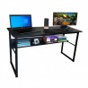 COMPUTER STUDY TABLE WITH BOOK SHELF (CT-OT-043) BLACK FOR SALE ONLINE IN PAKISTAN