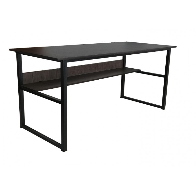 Portable COMPUTER STUDY TABLE WITH BOOK SHELF DARK BROWN (CT-OT-043 ...